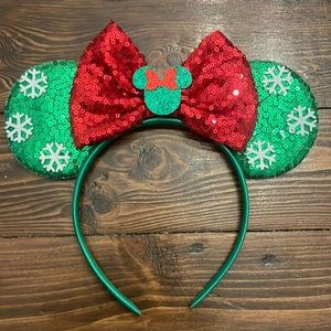 Christmas Minnie Ears